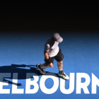 Andy Murray, durante su partido en Australia.