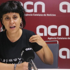 La diputada de la CUP Anna Gabriel.