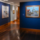 El Museo Casa Botines de Gaudí en León acoge la exposición 'Sorolla y el paisaje de su época', con más de ochenta obras de veinticinco artistas con el pintor valenciano como protagonista. J. CASARES