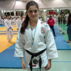 Nerea Lorenzo se hizo con la medalla de bronce. DL