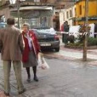 El cuerpo fue encontrado a las puertas de la administración de loterías