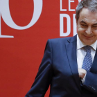 José Luis Rodríguez Zapatero en un acto del PSOE.