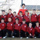 Formación del equipo del Divina Pastora/Casa León que lidera la 2.ª División Provincial Benjamín.