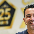 El entrenador del FC Barcelona, Xavi Hernández. ALEJANDRO GARCIA