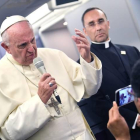 El Papa Francisco durante uno de sus viajes pastorales