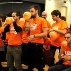 Los miembros de Segi, la ilegalizada rama juvenil de Batasuna, son juzgados en la Audiencia.