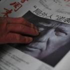 Trump, en la portada de un diario de Pekín.