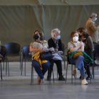 Segunda dosis a personas menores de 60 años vacunados con Astrazeneca en el Palacio de Exposiciones de León. F. Otero Perandones.