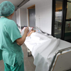 Imagen de archivo de una zona de Hospitalizción del centro sanitario berciano. L. DE LA MATA