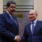 Encuentro de Putin y Nicolás Maduro, el pasado diciembre, en Moscú.
