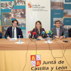 Milagros Marcos en la presentación del programa del Complejo Juvenil Castilla.