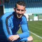 Óscar Sielva podría regresar a la que fue su casa con motivo del partido de mañana entre el Espanyol y la Deportiva Ponferradina. L. DE LA MATA
