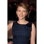 Scarlett Johansson posa durante la pesentación de la película ‘Match Point’.