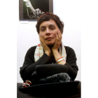 Marifé Santiago Bolaños, autora y docente de orígenes maragatos, y el escritor Fernando Pessoa