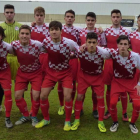 Equipo de Castilla y León sub-18 que inició el campeonato autonómico en Alcira. FCYLF