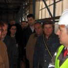 Enrique Pinilla, jefe de planta, fue el encargado de guiar la visita