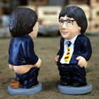 Puigdemont, el caganer más vendido en toda España estas navidades.