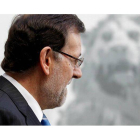 Mariano Rajoy, durante la sesión de control al Gobierno, el miércoles en el Congreso.
