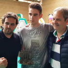 Formación del colegio Virgen Blanca, campeón autonómico. DL