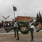 Los artilleros rindieron homenaje a los caídos en acto de servicio