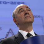 El comisario europeo de Asuntos Económicos y Financieros, Pierre Moscovici.