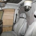 Interior de la furgoneta que usaron equipada con sistemas de vigilancia