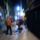 Imagen sacada de un video de la agresión