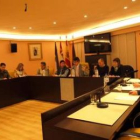 Un momento de la sesión plenaria celebrada el pasado lunes en Valencia de Don Juan.
