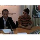 El diputado de Deportes, López de Benito, en la presentación