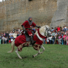 El torneo es uno de los principales atractivos de la feria medieval de Mansilla. SECUNDINO PÉREZ