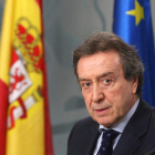 De Santiago-Juárez, ayer, en la rueda de prensa tras el Consejo de Gobierno.