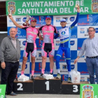 Javier Fernández y Marco Caruz, primero y segundo en el podio. DL