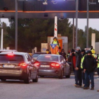 Los CDR levantando el peaje de la AP-7 este domingo.