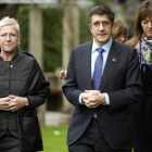 Patxi López, durante el acto de conmemoración del Día de la Memoria.
