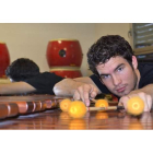 El percusionista Noé Rodrigo estará el día 10 en Ponferrada. DL
