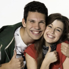Chim y Paula Sánchez, presentadores de Jaja show super LOL.