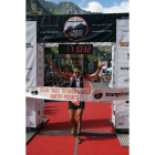 Daniel Amat entra victorioso en la meta de Benasque