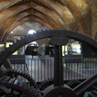 Interior del museo de la siderurgia de Sabero, ubicado en la antigua Ferrería de San Blas.