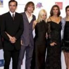 Algunos de los protagonistas de «Cuéntame», una de las series de mayor audiencia de TVE