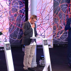 Arrimadas, Domènech y Mundó en el debate de ayer