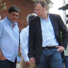 Merayo y Silván, juntos en una imagen de archivo.