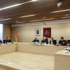 Un momento de la vista celebrada ayer en la sede del TSJCyL en Burgos. SANTI OTERO