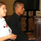Edwin Enrique Granda Solis, en el juicio por la violación del 2009.