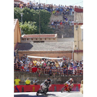 Miles de aficionados se agolparon en el circuito. F. OTERO