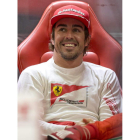 El piloto asturiano de Ferrari, Fernando Alonso.