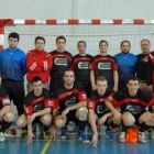 Puertas Deyma, foto superior, y Cistierna, campeón de Liga