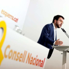 El coordinador nacional de Esquerra Republicana de Catalunya, Pere Aragonés.