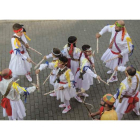 Imagen de la danza de Santa Cristina de Valmadrigal. EL BÚHO VIAJERO
