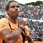 Rafa Nadal anunció ayer su retirada de Roland Garros. ETTORE FERRARI