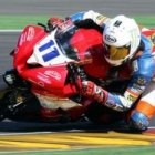 Isaac García desarrolló una buena actuación a los mandos de su Yamaha en Los Arcos.